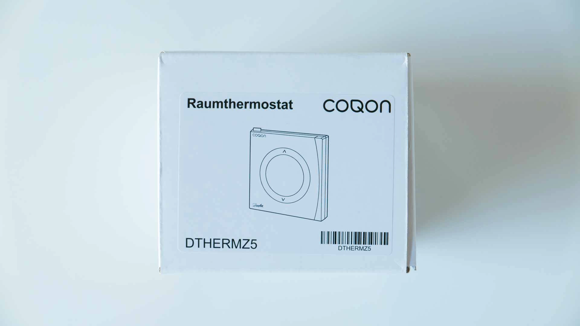COQON-Wandtermostat-Verpackung