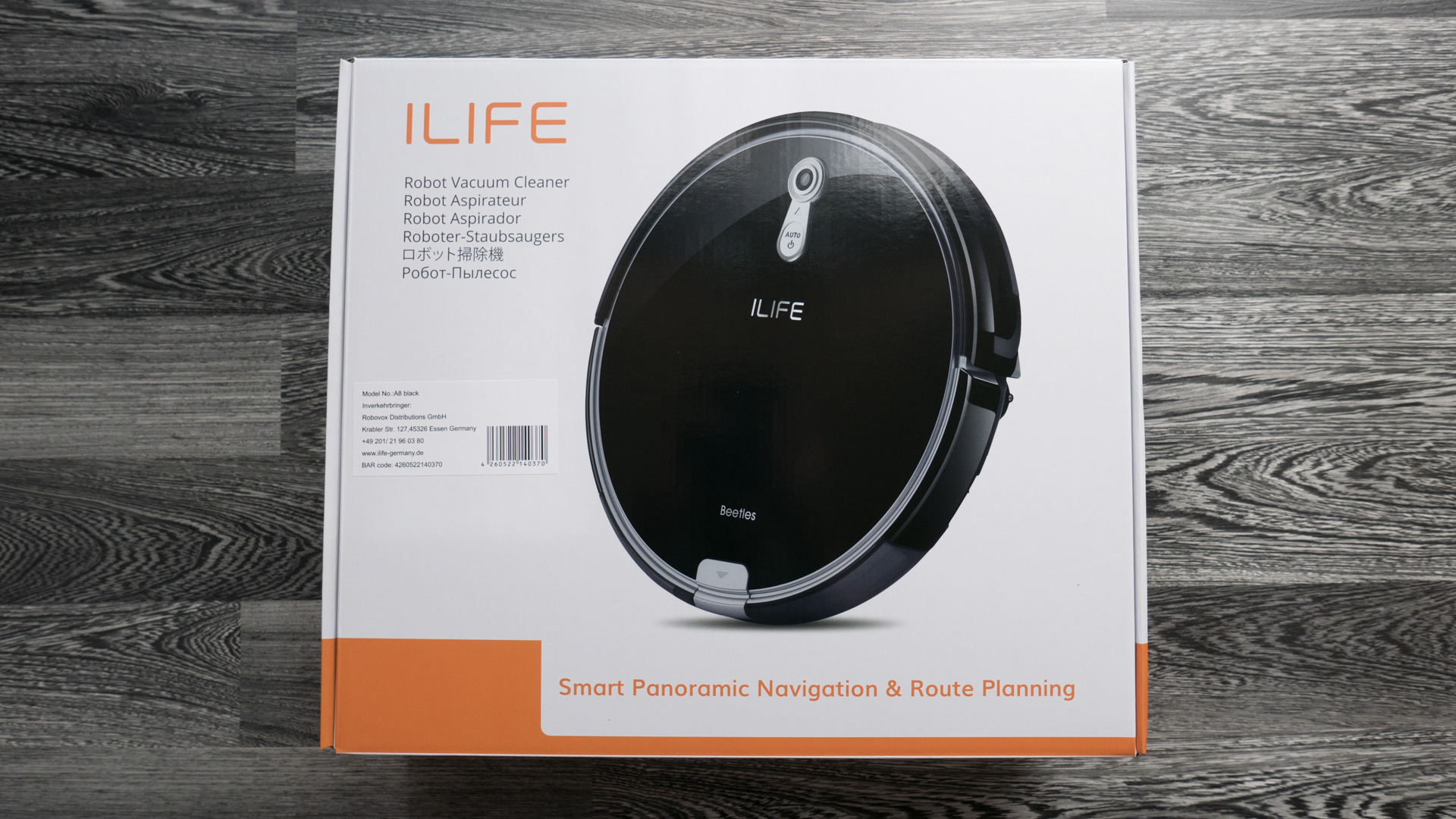ILIFE A8 Unboxing 06