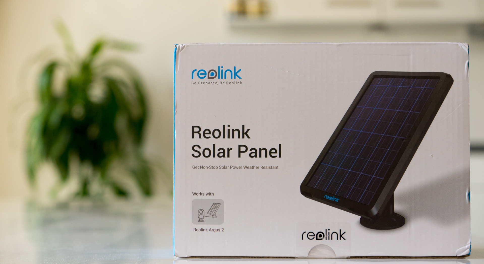 Reolink Solar Panel Titelbild Packung