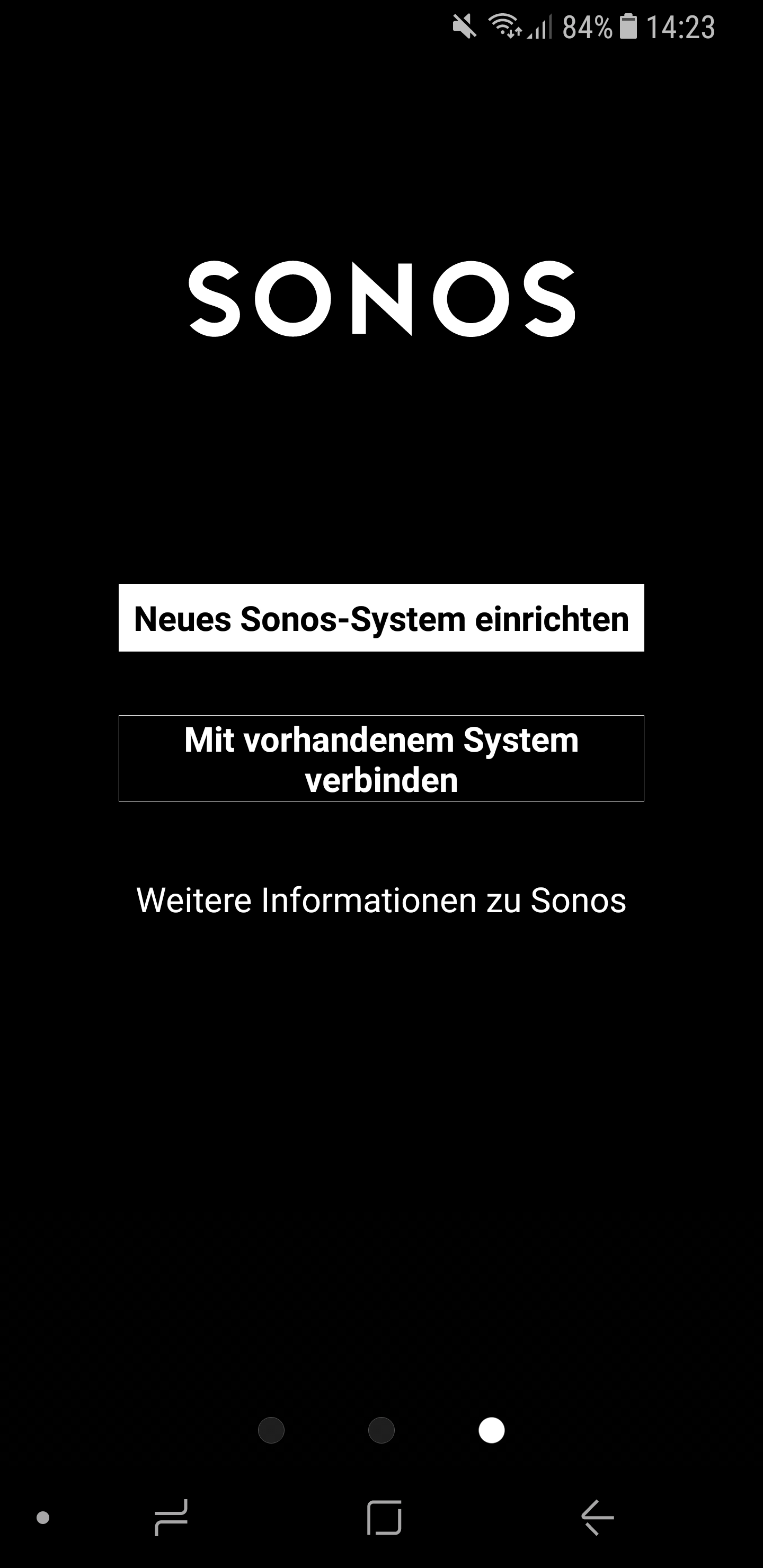 Sonos Anmeldung 3