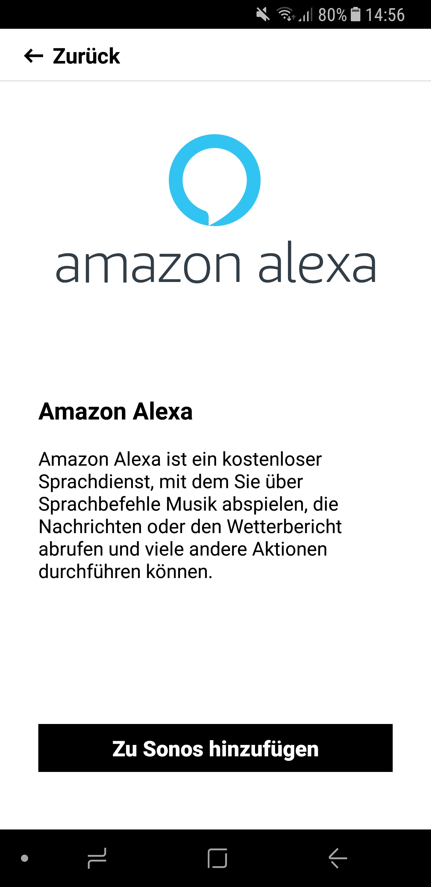 Sonos One Alexa einrichten 4