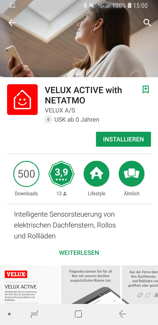 Velux Active einrichten 01