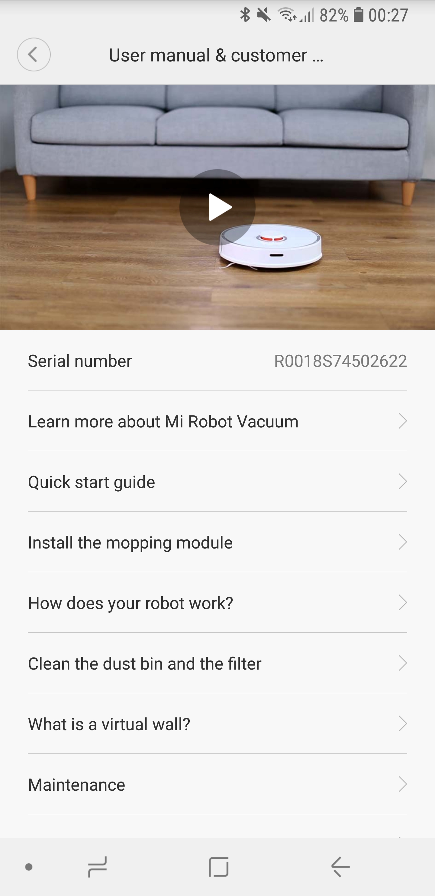 Xiaomi Mi Robot 2 App 13