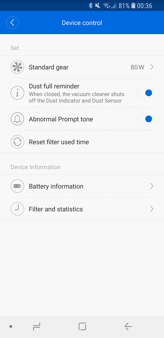 Xiaomi Roidmi App Details 02