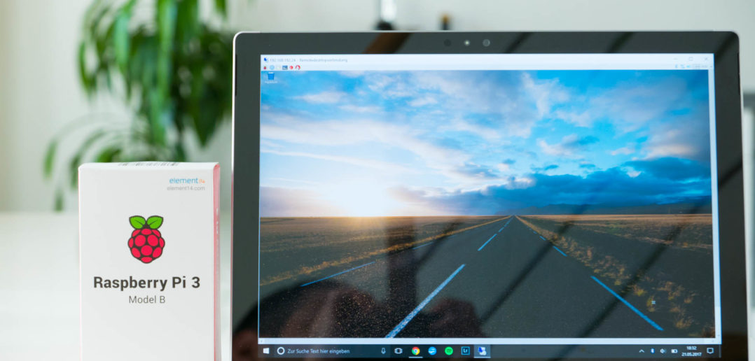 Raspberry Pi über einen Remote Desktop erreichen