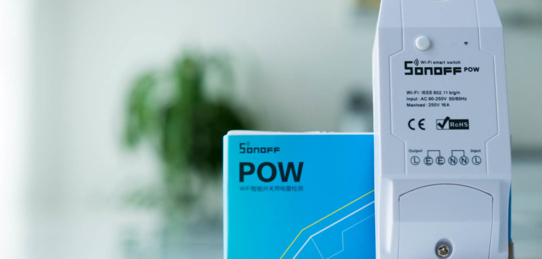 Itead Sonoff Pow WiFi Strom Mess Schalter
