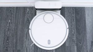Xiaomi Mi Staubsauger Roboter im Test oben mit Station