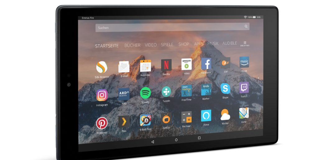 Alexa Hands-free kann auf Amazon Fire HD 10 genutzt werden
