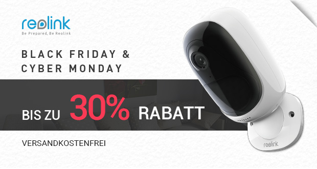 Reolink Kamera Deals am Black Friday