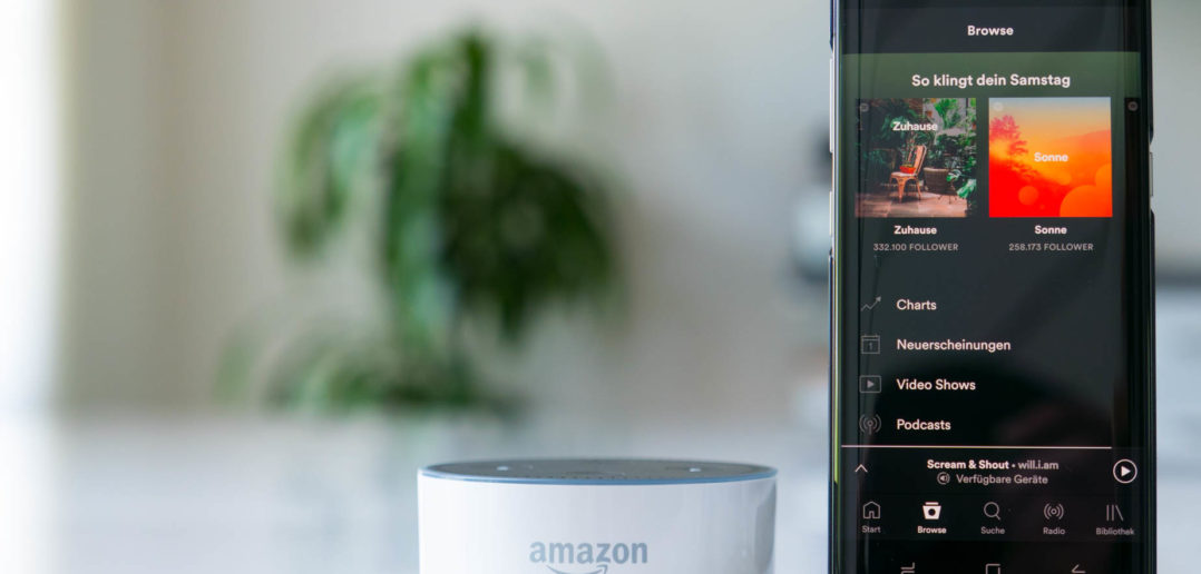 Spotify Multiroom mit Amazon Alexa