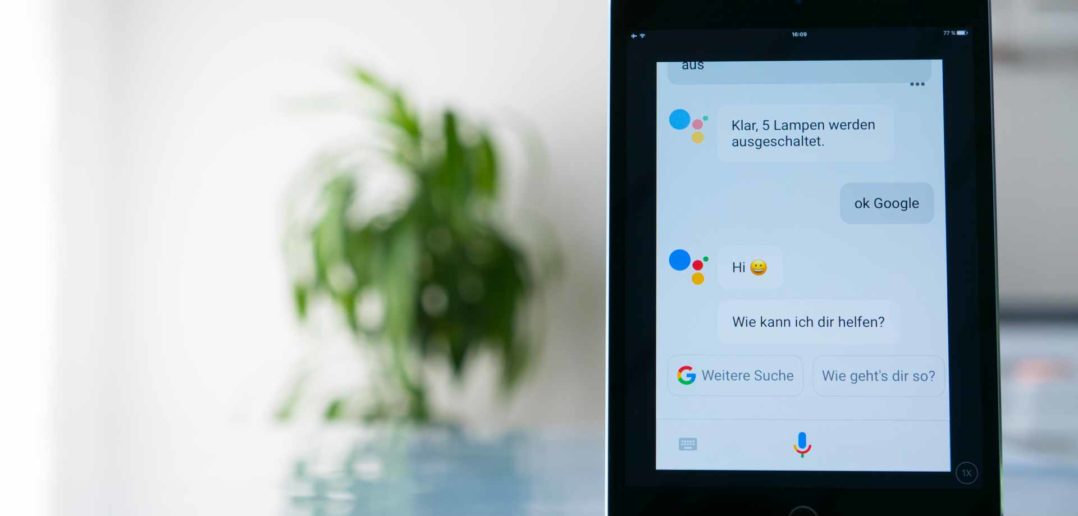 Google Assistant iPad App alt