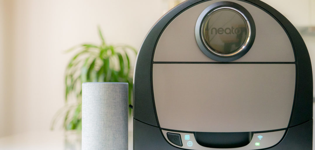Neato Botvac Connected Staubsauger Roboter mit Amazon Alexa steuern!