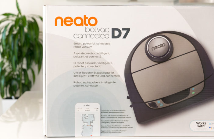 Neato Botvac D7 Titelbild Verpackung