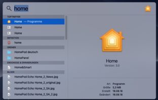 HomeKit am Mac 01