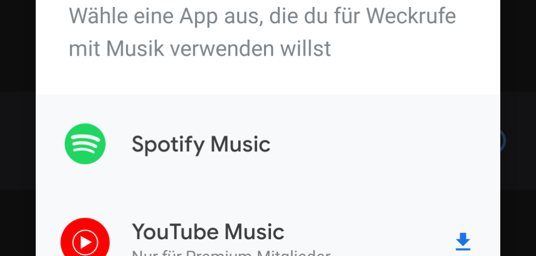 YouTube Music nun im Google Wecker verfügbar