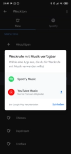 YouTube Music nun im Google Wecker verfügbar