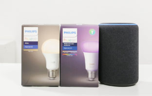 Philips Hue White & Color Lampe mit Echo Plus verbinden