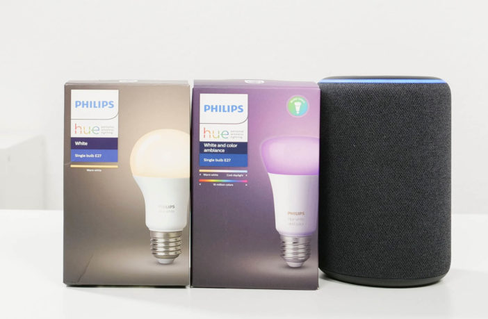 Philips Hue White & Color Lampe mit Echo Plus verbinden
