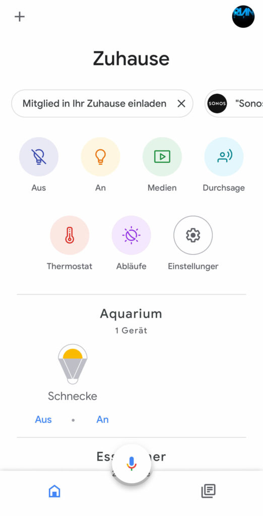 Google Home App