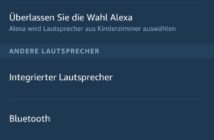 bevorzugten Lautsprecher auswählen