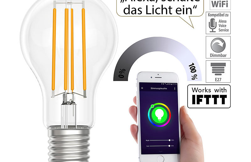 Luminea Home Control Filament Lampen