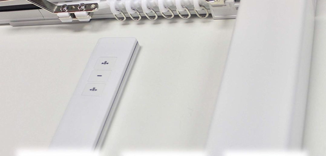 Smarte Vorhangschiene