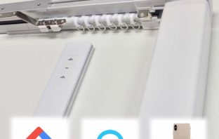 Smarte Vorhangschiene