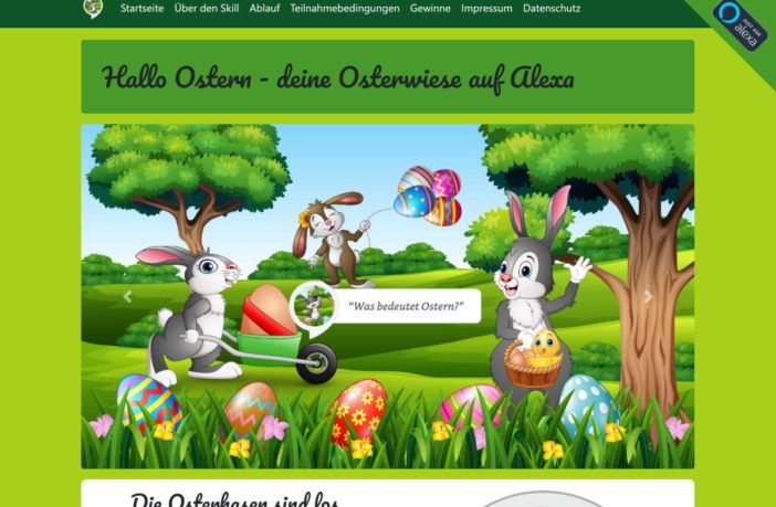 Alexa Skill Osterwiese