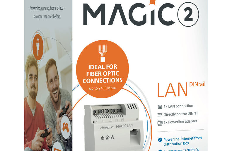 Devolo Magic 2 LAN DINrail