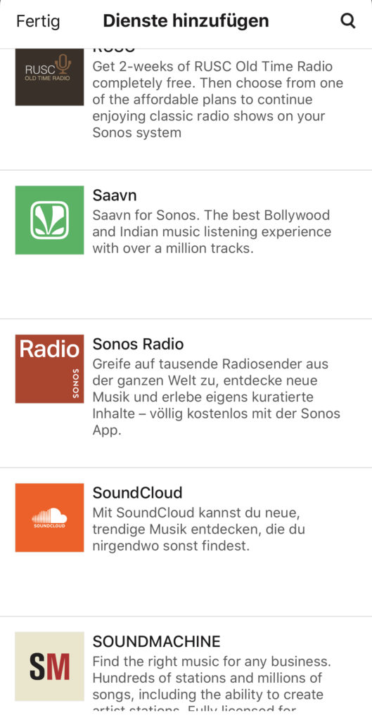 Sonos Radio