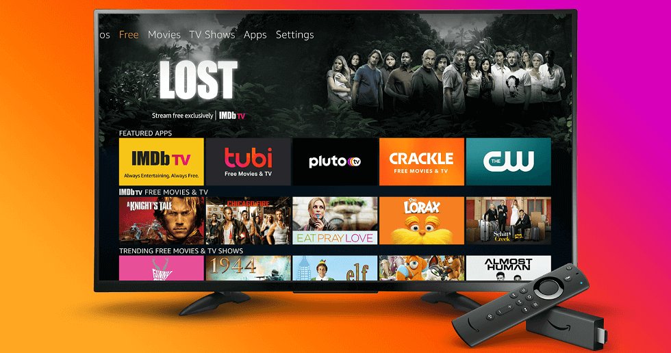 Fire TV Gratisbereich