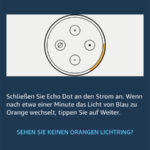 Eintungsmoduns oranges Licht