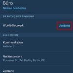 Geräteeinstellungen Büro