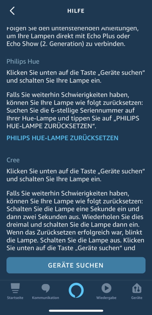 Philips Hue Reset