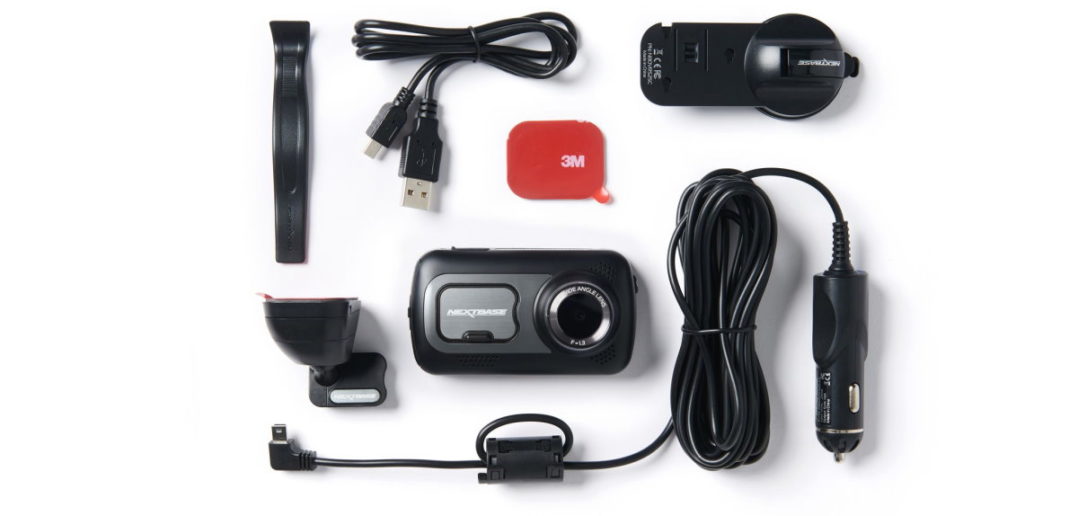 Nextbase 522GW Dashcam Lieferumfang