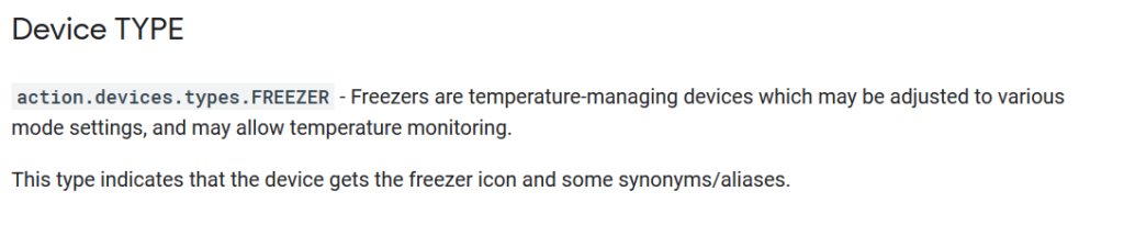 Google Assistant Tiefkühlschränke