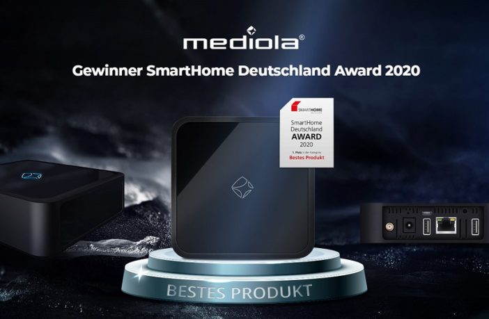 mediola Smart Home Deutschland Award 2020