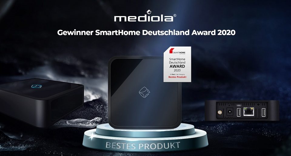 mediola Smart Home Deutschland Award 2020