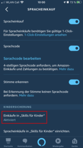 Einkäufe für Skills für Kinder