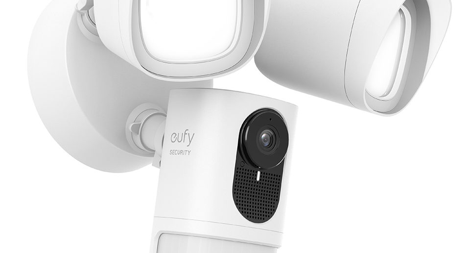 eufy Sicherheitskamera mit Scheinwerfer