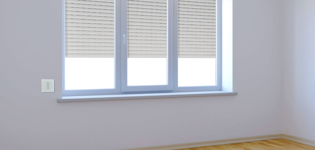 Luminea Home Control Rollladen-Touch-Unterputz-Steuerung