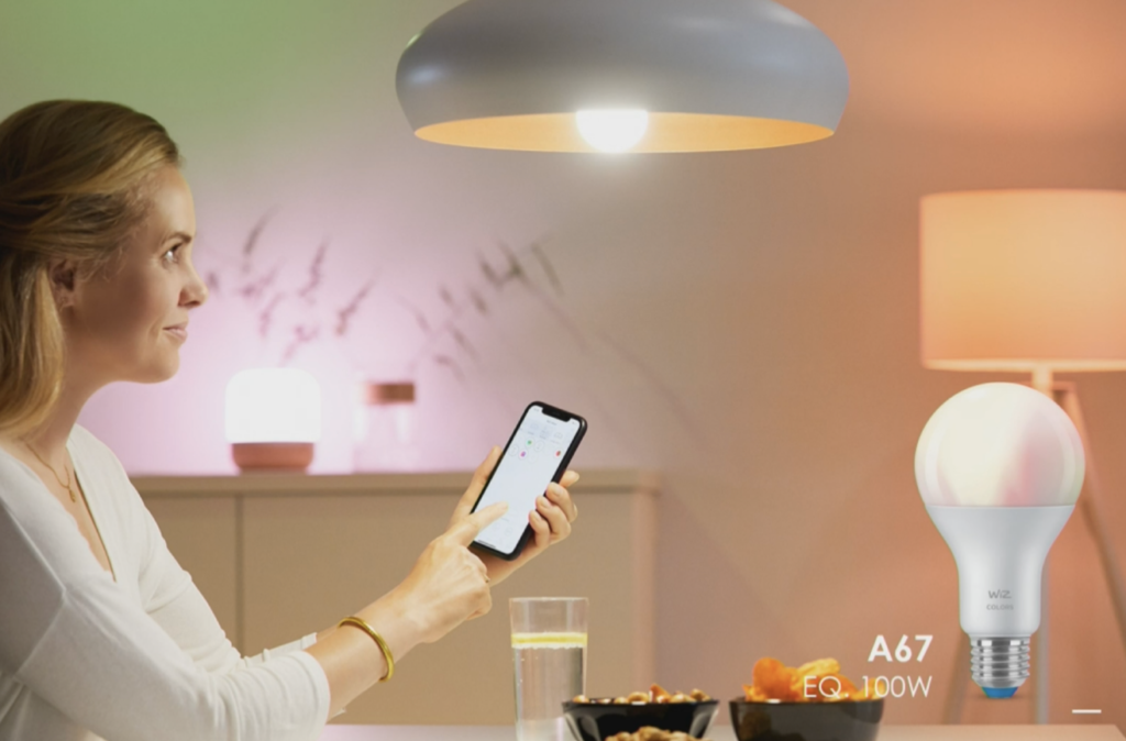 WiZ Handy App Lampe