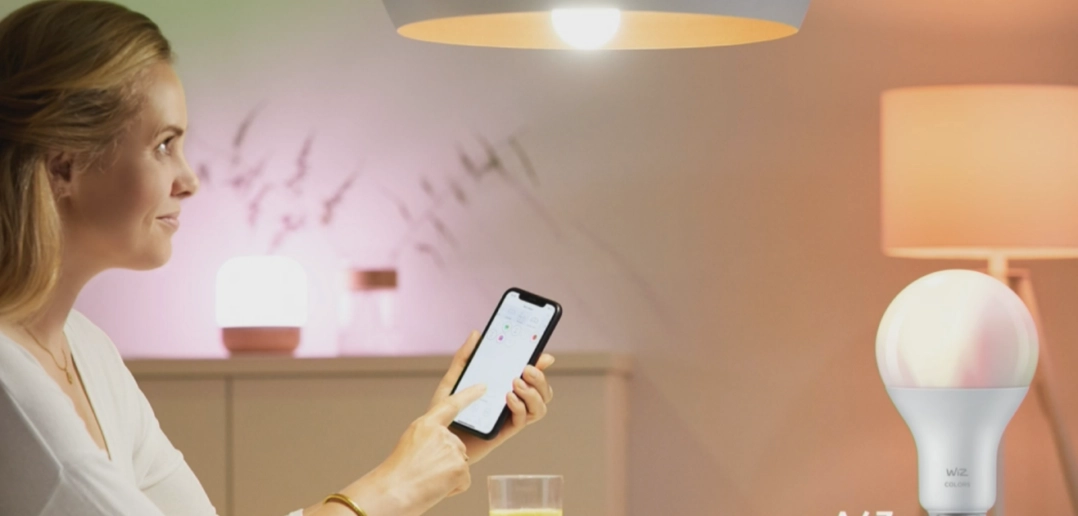 WiZ Handy App Lampe