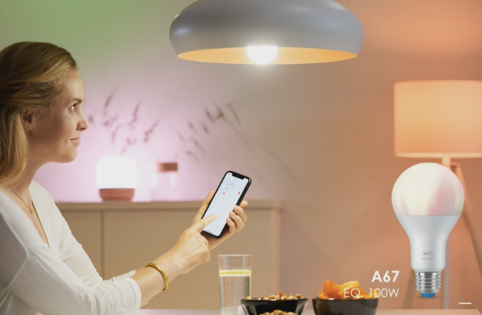 WiZ Handy App Lampe