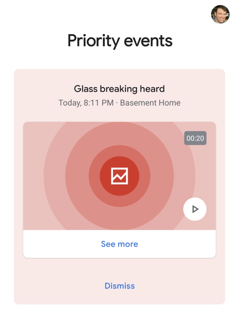 Google erkennt brechendes Glas