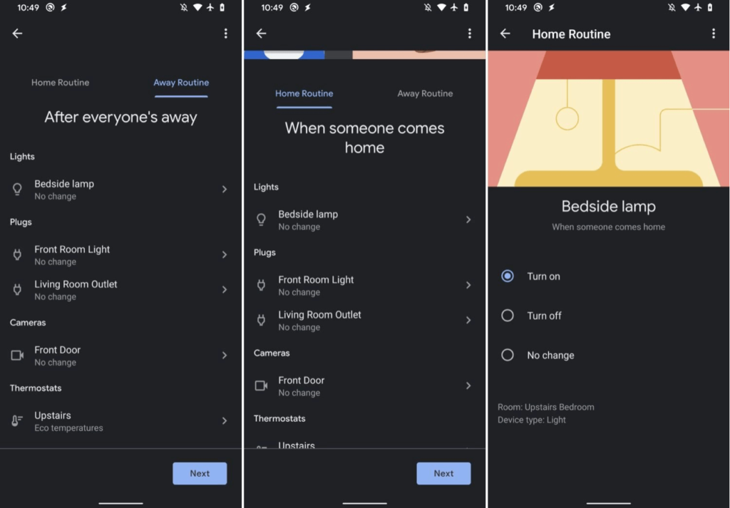 Google Assistant Presence Sensing