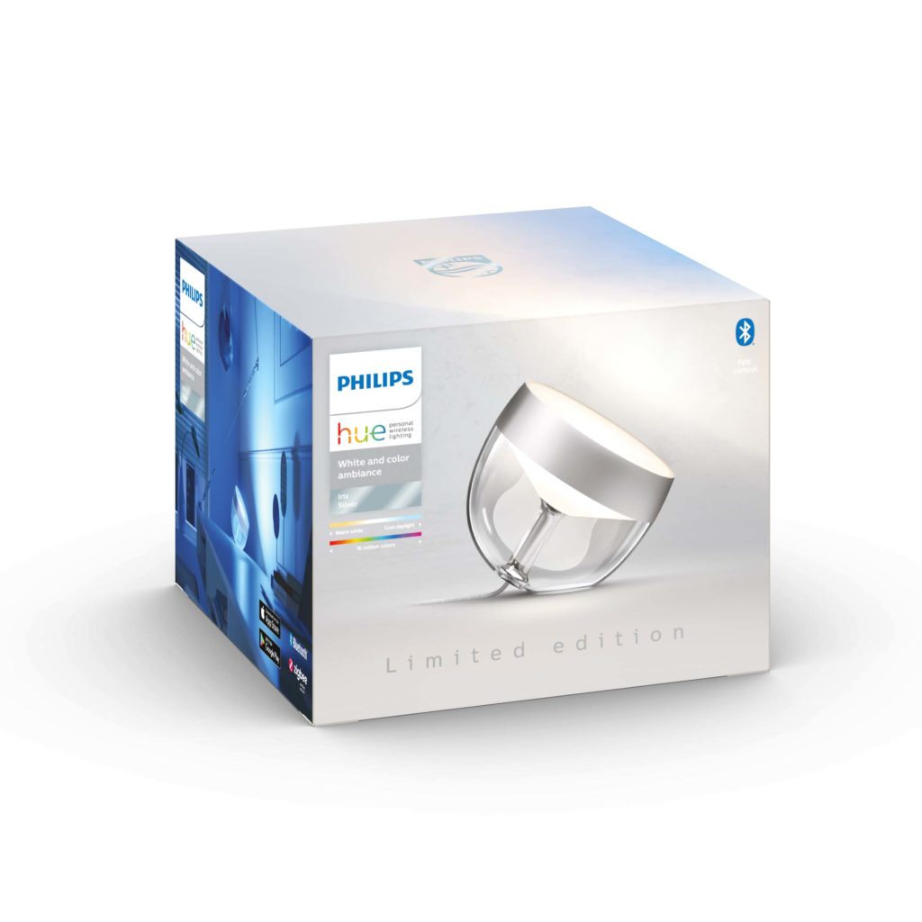 Philips Hue Iris Limited Edition Silber