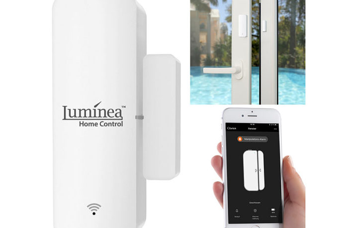 Luminea Home Control Tür- und Fenstersensor