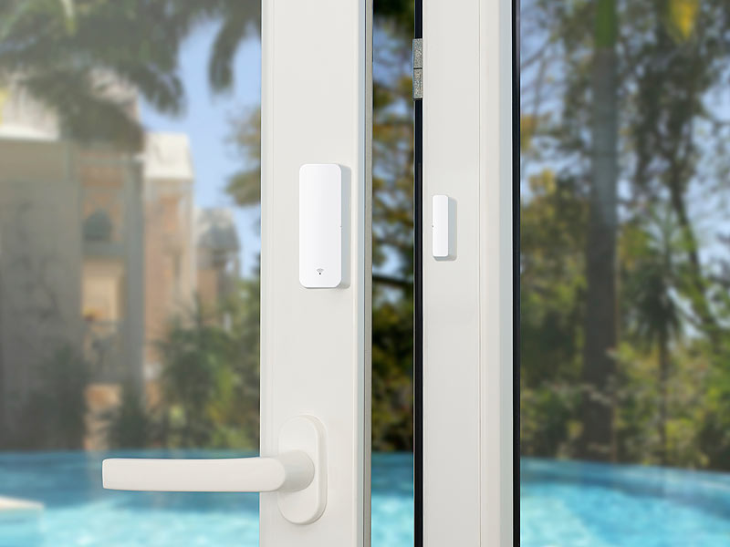 Luminea Home Control Tür- und Fenstersensor