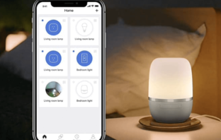 Meross Nachttischlampe